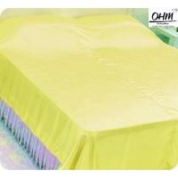 ราคา OHM ผ้าห่มคู่ ผ้าซาตินแท้ 440 เส้น (เกรดพรีเมี่ยม) ขนาด 70 นิ้ว x 90 นิ้ว (สีเหลืองเข้ม) (1144253123)