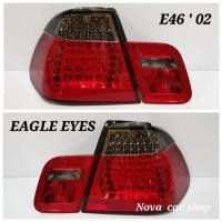ราคา ไฟท้าย​ ไฟท้าย​แต่ง​ BMW​ E46​ ปี​ 2002​ -​ 2004 LED​ สโมค-​​แดง​ (รุ่นไฟยก)​ (12635186201)