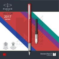 ราคา ปากกาหมึกซึม Parker Vector Standard Red CT (1356708455)