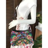 ราคา ของฝากที่ระลึกจากเชียงใหม่ Handmadeถักทอถักมือ กระเป๋าปักม้ง กระเป๋าสะพายข้างและพาดลำตัวผ้าปักม้ง กระเป๋าม้ง ผ้าปักม้ง (3464066705)