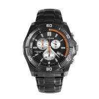 ราคา ลดเพิ่ม 330 ใส่โค้ด INCZ8H3 ﻿Citizen Chronograph Men's Watch สายสแตนเลส รุ่น AN7109-55E - Black (3841454110)