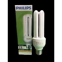 ราคา Philips หลอดประหยัดไฟ ซุปเปอร์คุ้ม 3u23W ขั้วเกลียว E27 สีวอร์มไวท์(เหลือง)1หลอด (25072537562)