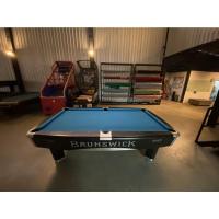 ราคา Brunswick โต๊ะพูลมือสอง ขนาด9 ฟุต Metro 9ft. Pool Table (Re-Conditioned Table) (21638418784)
