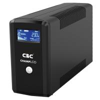 ราคา UPS (เครื่องสำรองไฟ) CBC รุ่น CHAMP LCD UR 1000VA 600W รับประกัน 2 ปี (24881184113)