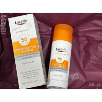 ราคา [สินค้าพร้อมส่ง Exp 2026 ]Eucerin Photoaging controlSun Fluid Face SPF 50 (20955414703)