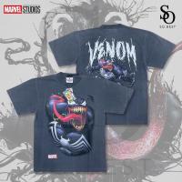 ราคา SO.BEST เสื้อยืด Venom Rare Special Cotton ลิขสิทธิ์แท้มาร์เวล / ผ้าสีเทาเฟด สกรีนหน้า-หลัง (20792824075)