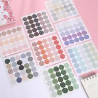 ราคา สติกเกอร์ติดผนัง ลายจุด สีโมแรนดี้ สไตล์เกลือ สําหรับตกแต่งสมุดภาพ (22176083730)