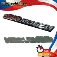 ราคา logo Mugen โลโก้ mugen มูเก้น พร้อมกาว ชุปโครเมี่ยม 1ชิ้น ทั่วไป 2-4ประตู มีบริการเก็บเงินปลายทาง (15888563752)