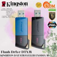 ราคา 32GB|64GB FLASH DRIVE (แฟลชไดร์ฟ) KINGSTON (DTXM) DATATRAVELER EXODIA M (5Y) ของแท้ SYNNEX (14092373668)