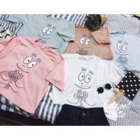 ราคา เสื้อยืด สกรีนลาย มูมิน สไตล์เกาหลี (316291357)