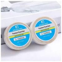 ราคา ยาว 3 เมตร เทปกาวติดวิกผม วิค แฮร์พีช เทปกาวสองหน้า 2 หลา สีฟ้าสําหรับติดวิกผม (24165856792)