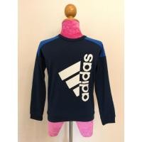 ราคา Adidas Brand_2nd handเสื้อสเวตเตอร์กีฬาแขนยาว​ สีน้ำเงินกรมท่า แท้มือสองกระสอบนำเข้า​ Made in Thailand​ (3192433700)