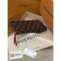 ราคา New LV Clemence Wallet Damier 2022 Full Set Shop : Germany (16470967896)