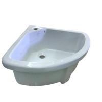 ราคา K-1600 อ่างล้างหน้า อ่างล้างมือ อ่างอเนกประสงค์ อ่างเด็ก ฝังบน เข้ามุม ลึก สีขาว - KARAT (3151235204)