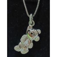 ราคา สร้อยคอพร้อมจี้ห้อยรูปหมี swarovski (23607884779)