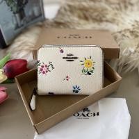 ราคา กระเป๋าสตางค์ Coach กระเป๋าสตางค์ใบสั้นซิปรอบ (15405237053)