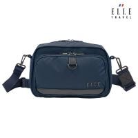 ราคา ELLE Travel Bags Series100%Recycled Nylon Mipan Regan กระเป๋าสะพายข้างแนวนอน น้ำหนักเบาและทนทาน #Item83513 (7134589318)