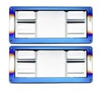 ราคา กรอบป้ายทะเบียนรถยนต์สแตนเลส กรอบป้ายทะเบียนไทเทเนียม ชุบทอง หน้าหลัง สแตนเลสแท้ มีอยู่ในรถทุก (25429797703)