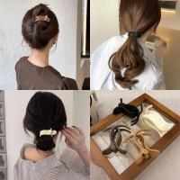 ราคา กิ๊บติดผมหางม้า รูปปลาฉลาม สีพื้น แบบเรียบง่าย สไตล์เกาหลี สําหรับผู้หญิง (25271329717)