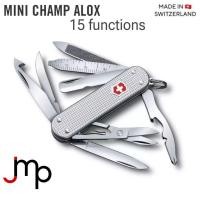 ราคา มีดพับ Victorinox Mini Champ Alox Swiss Made ของแท้ 15 ฟังก์ชั่น ของใหม่ (24524161781)