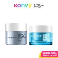 ราคา Neutrogena Duo Set 2 Item Neutrogena Visible Repair Regenerating Cream 50g +Neutrogena Hydro Boost Nourishing Gel Cr... (24228005761)