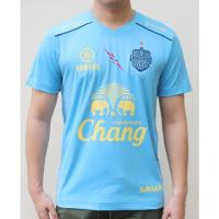 ราคา เสื้อซ้อมบุรีรัมย์ยูไนเต็ด 2018 T-Shirt สีฟ้าอ่อน ของแท้จากสโมสร BURIRAM UNITED (10832158369)
