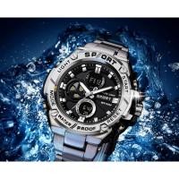 ราคา นาฬิกาเหล็กหัวใจผู้ชายนาฬิกาข้อมือผู้ชายกันน้ำอิเล็กทรอนิกส์สำหรับวัยรุ่นของแท้ (24474010824)