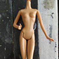 ราคา บอดี้ตุ๊กตาบาร์บี้นางแบบผิวสีปกติ body Barbie doll Mattel model normal skin (2805136083)