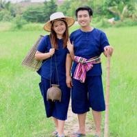 ราคา เสื้อม่อฮ่อม กางเกงม่อฮ่อม (7318422020)