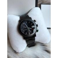 ราคา ⌚️Gucci Paris G-Round Chonoscope Tipple Black Men'size (23577547213)