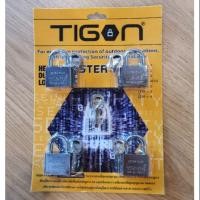 ราคา กุญแจระบบมาสเตอร์คีย์4ตัวชุด40mคอสั้น4ชิ้นtigon (6134841609)