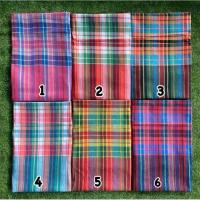 ราคา ผ้าขาวม้าผ้าฝ้ายแท้ผ้านิ่มซับน้ำได้ดีสีไม่ตก (8811049364)