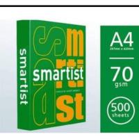 ราคา SMARTIST 70 แกรม by Double A : Photocopy paper กระดาษถ่ายเอกสาร A4 70แกรม 500แผ่น (6432947284)