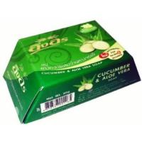 ราคา สบู่อิงอรสมุนไพร สูตรแตงกวาผสมว่านหางจระเข้ CUCUMBER & ALOE VERA HERBAL SOAP ขนาด 85 กรัม (5801211141)
