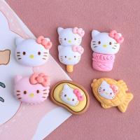 ราคา 10 ชิ้น ไอศกรีม ขนมหวาน Sanrio Hello Kitty Cat DIY ครีมกาว อุปกรณ์ตกแต่ง ครีม กาว ปลอก DIY วัสดุ กิ๊บติดผม เรซิน อุปกรณ์ (22477301296)