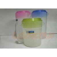 ราคา เหยือกน้ำพลาสติก คละสี!! เหยือกน้ำพลาสติก มี 2 ขนาด เหยือกกุ๊กทรงเตี้ย เหยือกกุ๊กทรงสูง ฝา คละสี!! (17628038430)