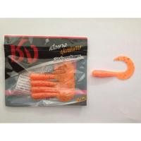 ราคา หนอนยาง ชง ขนาด 8 cm. เนื้อยางนุ่มพิเศษ (959944711)