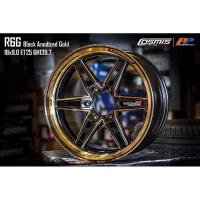 ราคา ล้อแม๊กซ์ R6G (Cosmis) ขอบ18” 6รู สีดำขอบทอง (แถมจุ๊บRay) ราคา/ชุด4ลูก *ส่งฟรี* (5052739510)