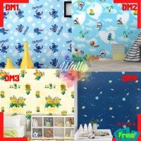 ราคา Wallpaper วอลเปเปอร์ติดผนัง มีกาวในตัว สติ๊กเกอร์ตกแต่ง - ลายการ์ตูน/kitty/โดเรม่อน (45cm x 10m) (1531287466)