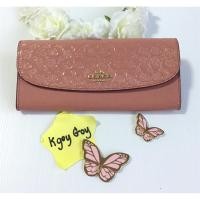 ราคา พร้อมส่ง ‼ กระเป๋าเงินยาวแบบพับ Coach (1891384076)