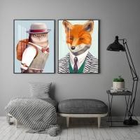 ราคา ภาพวาดผ้าใบ ภาพวาดลายการ์ตูน ภาพภาพวาดผ้าใบติดผนัง ภาพติดผนัง รูปภาพตกแต่งบ้าน (24872502089)