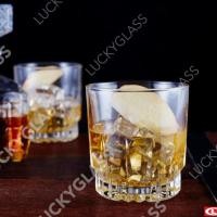 ราคา {ยกกล่อง 6 ใบ} LUCKY GLASS แก้ววิสกี้ ทรงก้นหยัก ขนาด 10 oz./ 285 ml *** Stellar Tumbler 10 oz. *** (5551055422)