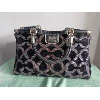 ราคา กระเป๋า coach แท้ งานช้อป มือสอง สีดำ ส่งฟรี!!!! (25180360708)