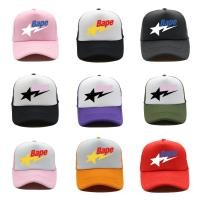 ราคา หมวกเบสบอล Bape Bape ระบายอากาศได้ดี แบบแห้งเร็ว สําหรับผู้ชาย (24265558144)