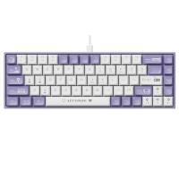 ราคา Ajazz AK680 PURPLE-WHITE RED SWITCH Mechanical Keyboard (25559198696)