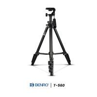 ราคา BENRO Tripod Aluminum T560 ขาตั้งกล้องมิลเลอร์เลสอลูมิเนียม (0959) (20225682678)