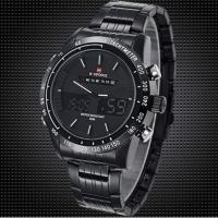 ราคา NAVIFORCE รุ่น NF9024 นาฬิกาข้อมือผู้ชาย สายแสตนเลส สีดำ 2ระบบ Analog / Digital สินค้าของแท้ รับประกัน 1ปี (กันน้ำได้) (1271969796)
