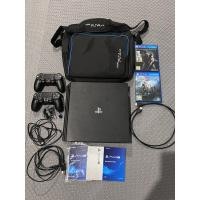 ราคา PS4 Pro 1 TB มี 2 จอยของแท้ อุปกรณ์สาย+คู่มือครบ(มือ2ไม่มีกล่อง)แถมฟรี 2 เกมและกระเป๋าPs4pro (24767240868)