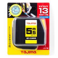 ราคา TAJIMA ตลับเมตรสายโลหะ ชนิดหยุดเองอัตโนมัติ รุ่น MyConvey (NMY-55BL) ยาว 5.5 เมตร (21576210596)