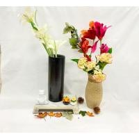 ราคา แจกัน แจกันงานHandmade แจกันดอกไม้ จากญี่ปุ่น สีดำ (20577511741)